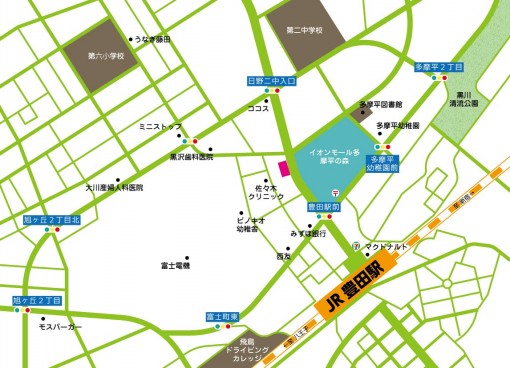 クイーンシティ豊田_MAP